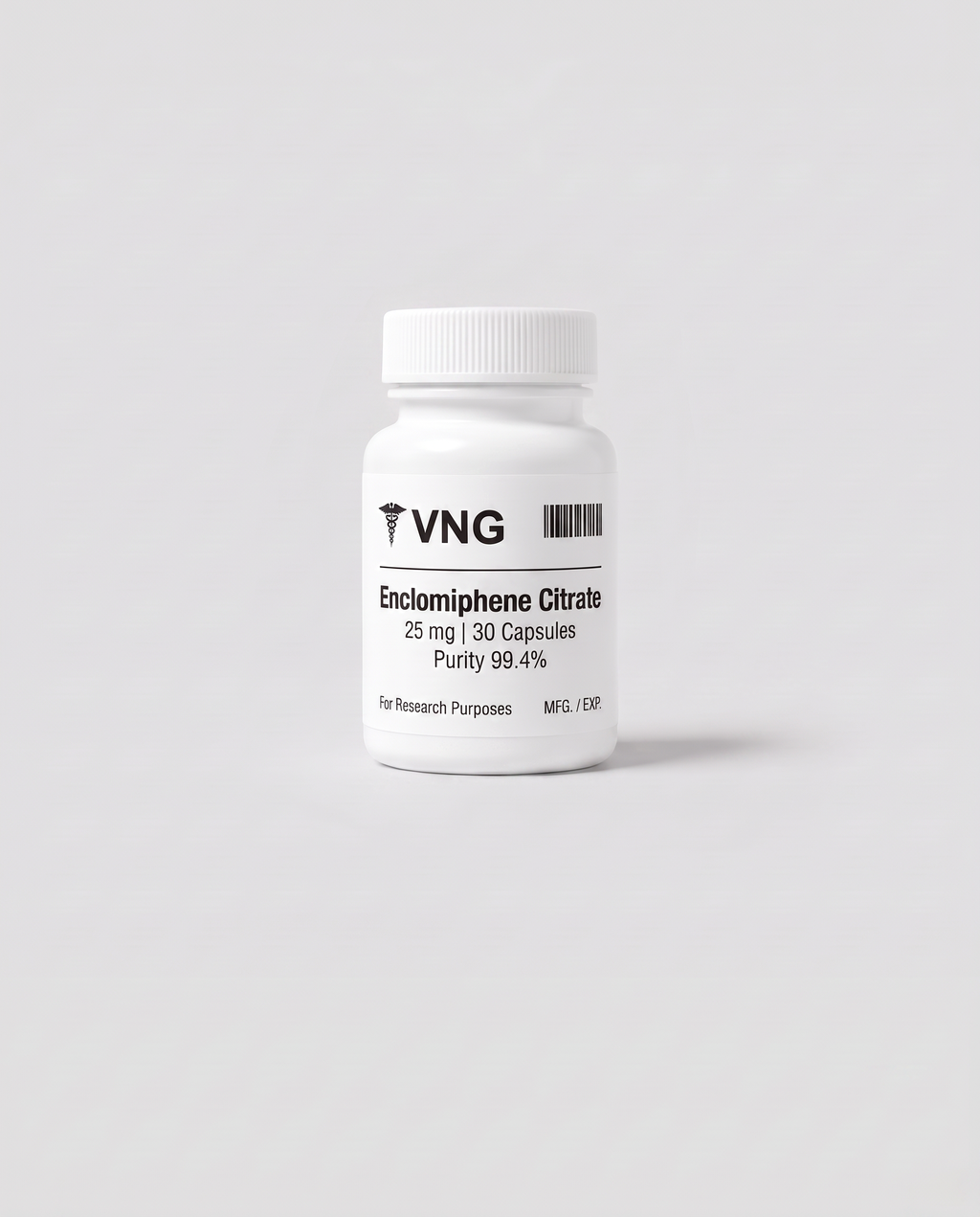 Enclomiphene Citrate research vial