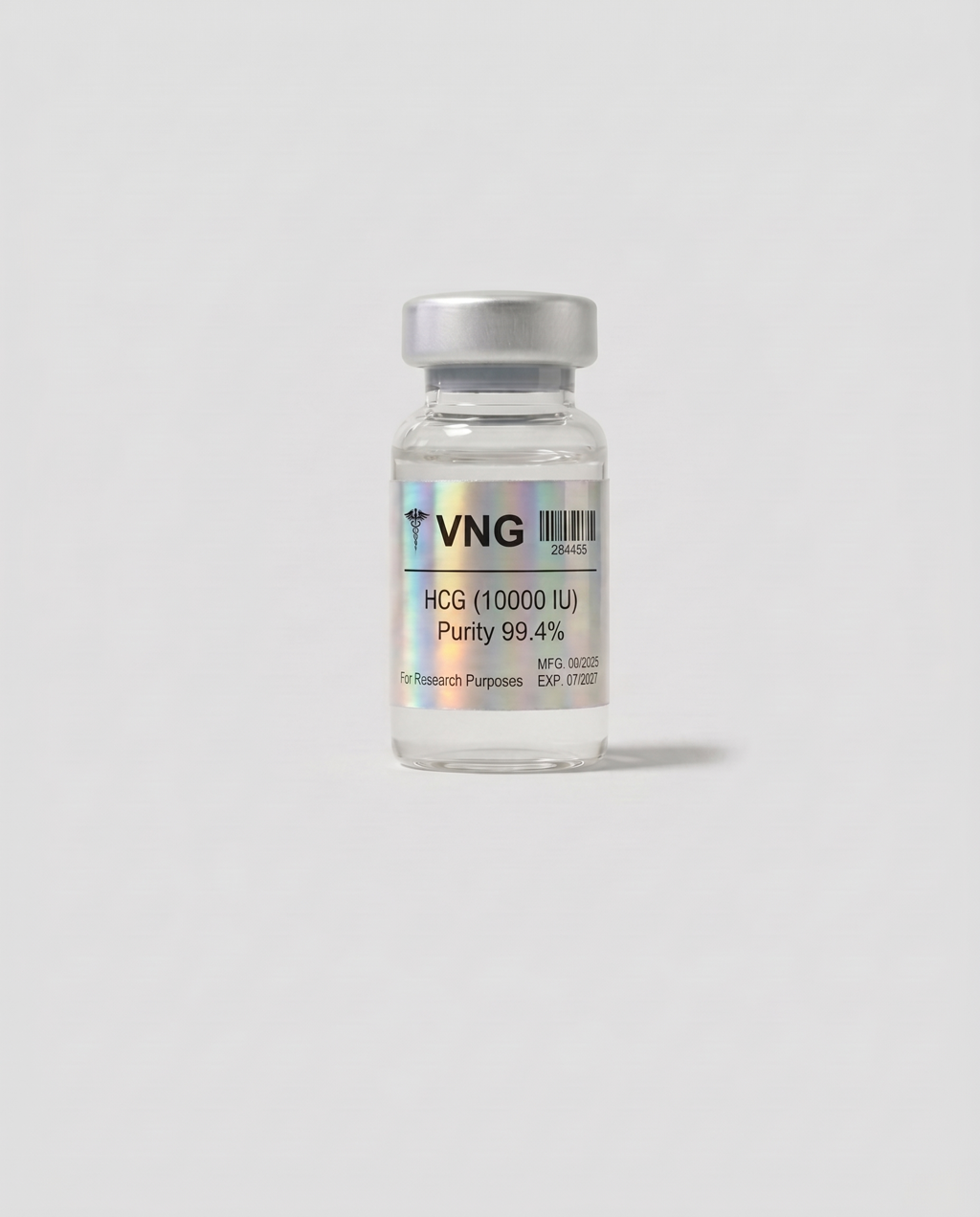 HCG research vial